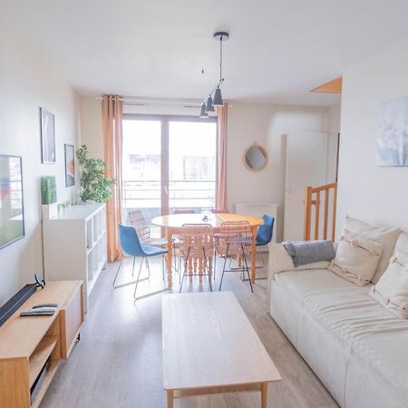 オーベルヴィリエMachouart Le Duplex -Parking Gratuit Equipee Commodites-アパートメント エクステリア 写真