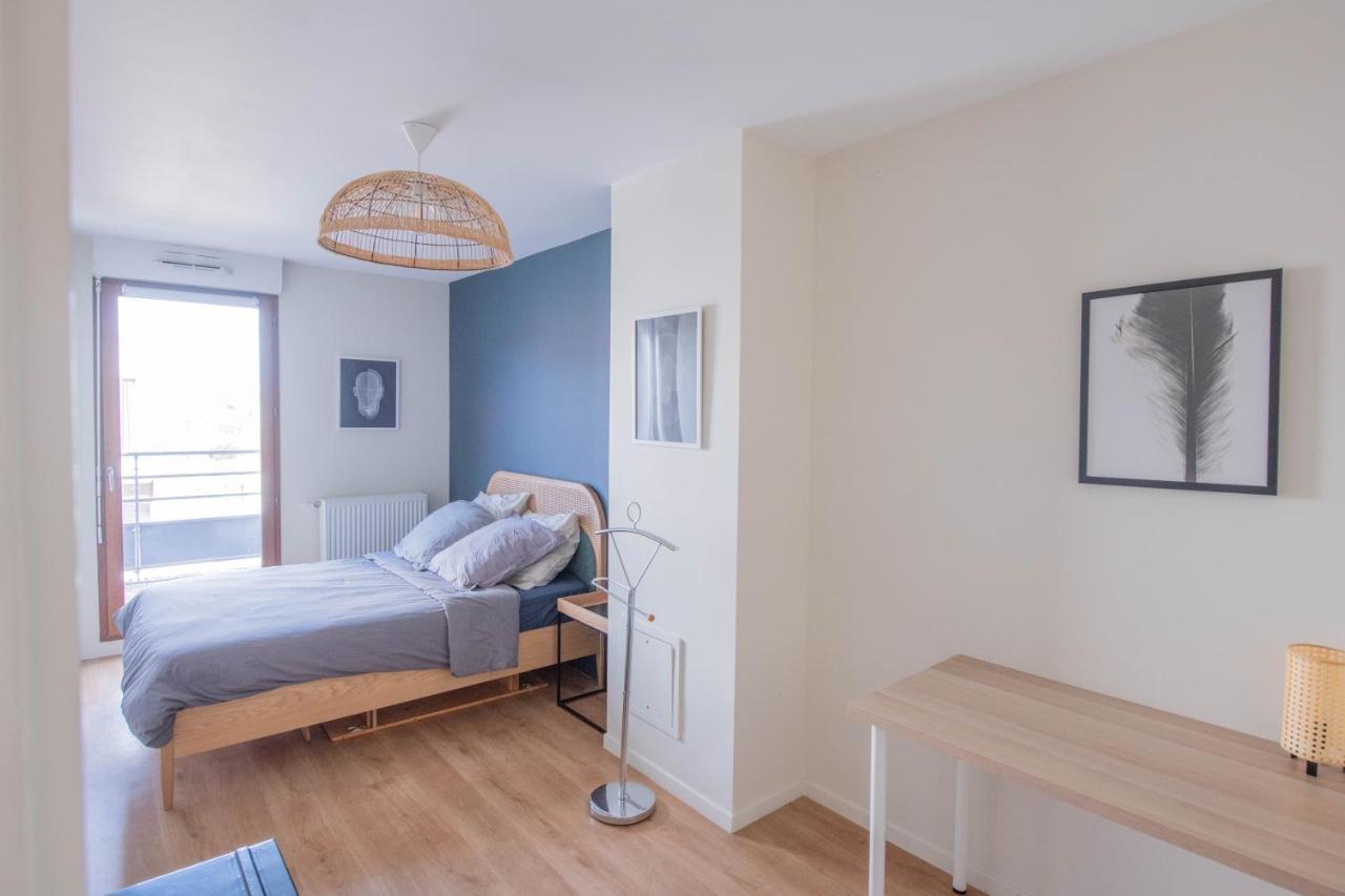 オーベルヴィリエMachouart Le Duplex -Parking Gratuit Equipee Commodites-アパートメント エクステリア 写真