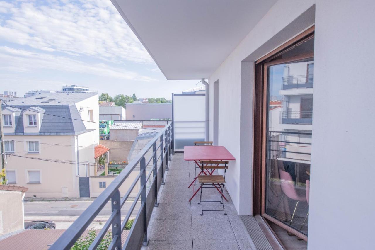 オーベルヴィリエMachouart Le Duplex -Parking Gratuit Equipee Commodites-アパートメント エクステリア 写真